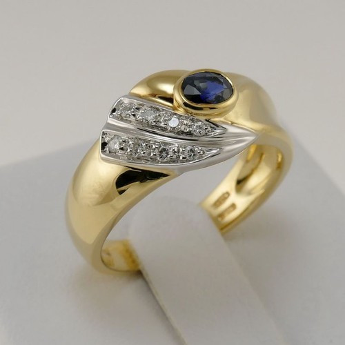 Anello damiani zaffiro 0 - zaffiro, 0,44