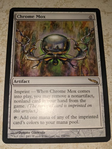Chrome mox mirrodin - chrome,
