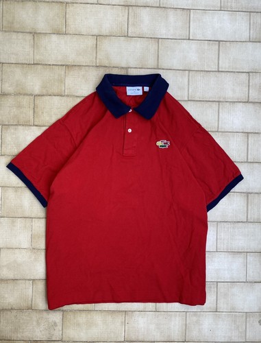 Lacoste polo shirt red - lacoste,