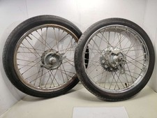 COPPIA MOZZI RUOTE 16 POLLICI CICLOMOTORE GARELLI MORINI BENELLI GILERA ECC. ...