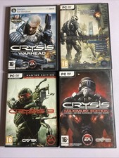 Pacchetto giochi PC Crysis, Warhead, 2, 3, edizione massima