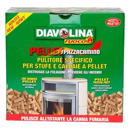 Spazzastufa pellet diavolina - pellet,