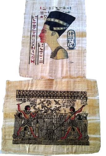 Antichi papiri egiziani - antichi,