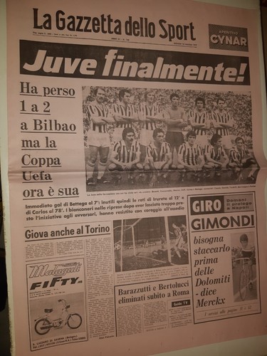 Gazzetta dello sport 1977 - dello, 19-5-1977