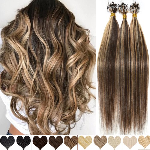 100g estensioni capelli umani - capelli,