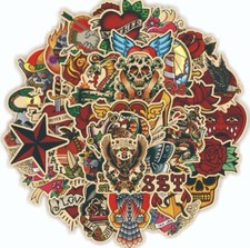 Adesivi stile vintage