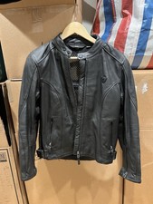 Giacca moto donna pelle nera