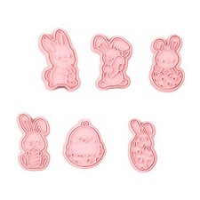 6 pezzi di cookie a tema