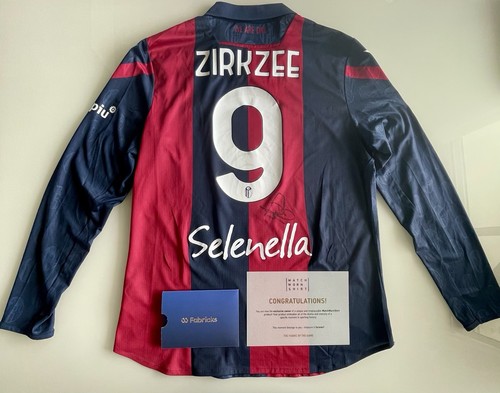 Maglia joshua zirkzee firmata - maglia,