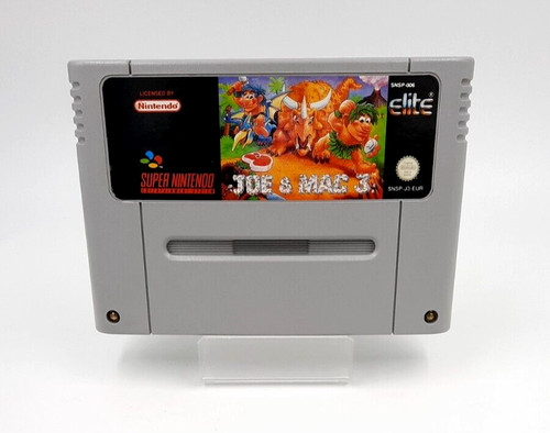 Gioco snes joe mac - gioco,