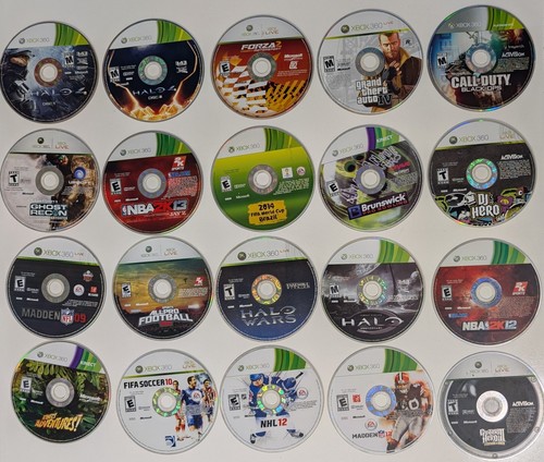 Lotto xbox 360 diverse halo - xbox,