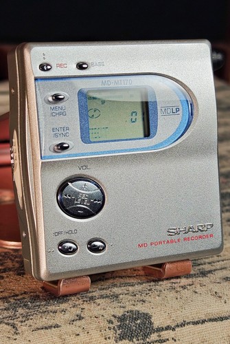Minidisc recorder sharp - recorder,