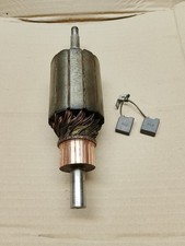 INDOTTO DINAMO  +1 COPPIA SPAZZOLE- FIAT 600- PRIMULA- 600D 1100-103 D H --usato