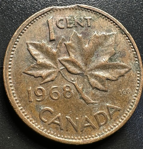 1968 penny canadese - 1968-penny,