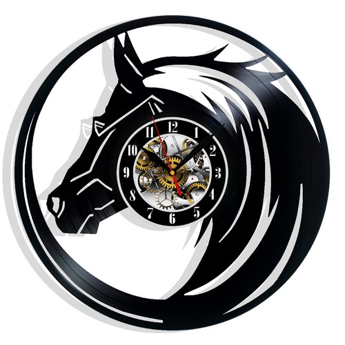 Orologio parete vinile - in,