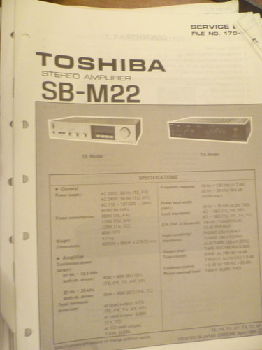Amplificatore stereo toshiba - amplificatore,