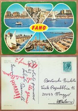 61032 FANO - SASSONIA - PORTO - LIDO 1976 - 6 VEDUTE