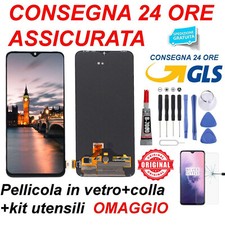 DISPLAY LCD OLED ONEPLUS 7 GM1900 GM1901 GM1903 GM1905 TOUCH VETRO SCHERMO NERO