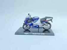 MODELLINO MOTO SUZUKI GSX-R750 BLU - EDICOLA - SCALA 1:18