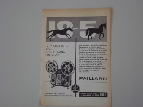 Advertising pubblicità 1960 - advertising,
