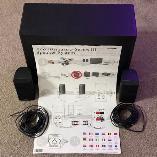 Bose acoustimass series iii - bose,