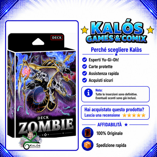 Yugioh mazzo deck - mazzo, zombie
