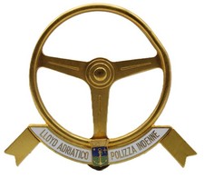 placca radiatore pubblicitaria auto epoca lloyd adriatico fiat lancia alfa romeo