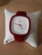 Orologio LORENZ VIGORELLI ROSSO 26794 Silicone Unisex Sub 50mt N.O.S. Cassa 40mm