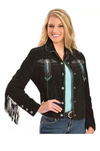 Giacca pelle nera donna - giacca,