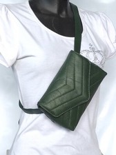 marsupio donna vera pelle morbida leggero piccolo cintura portatelefono borsa