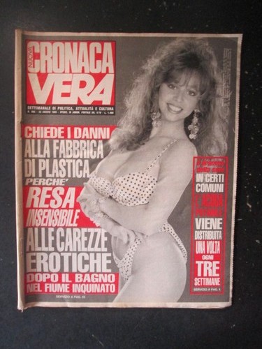 Cronaca vera 885 1989 rivista - vera,