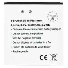 ARCHOS 45 Platinum Batteria