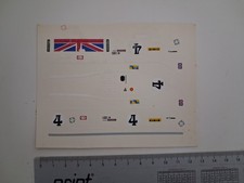 decal ad acqua modellino 1/43