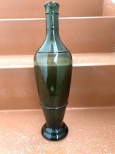 Bottiglia Di Vino Rara Vintage Anni 50/60  Nuova Vetro Scuro Fondo Magazzino