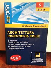 EdiTest architettura ingegneria edile teoria + esercizi 