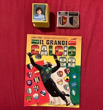 Set Completo Il Grande Calcio Vallardi Figurine Album Vuoto 89 90 Leggere Bene