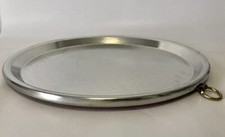 PARDINI - Teglia tonda in rame stagnato per farinata, diametro 32 cm, (Q5x)