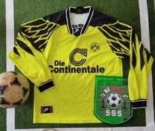 Borussia Dortmund 1994-1995 FOOTBALL Shirt Maglia Nike Trikot Vintage Jersey L 