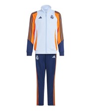  Real Madrid Adidas BAMBINO Tuta Ragazzo Tracksuit Y Baby Bambino Blu 2024 25 