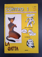 fumetto CONTRO 1 La gatta - ed Nuzzi e Origa - 1973 -