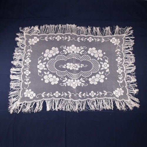 Scialle filet cotone - in,