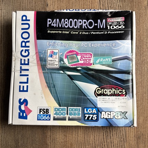 Elitegroup ecs p4m800pro - p4m800pro-m, v