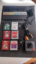 CONSOLE ATARI 2600 JUNIOR  USATA COMPLETA CON USCITA COMPOSITO  E 6 GIOCHI!!!