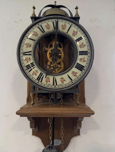 Orologio parete scheletro - orologio,