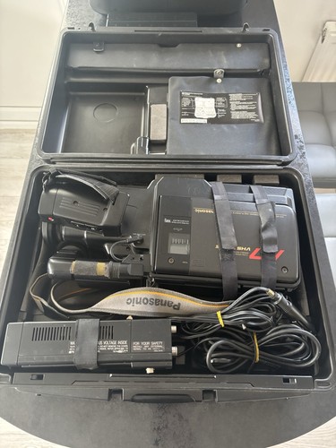 Kit videocamera vhs panasonic - videocamera,