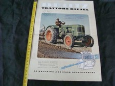 DEUTZ 42 CV BROCHURE DEPLIANT CATALOGO ORIGINALE TRATTORE