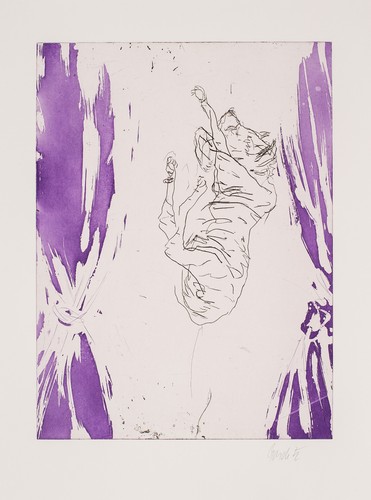 Georg baselitz acquaforte - georg, baselitz,