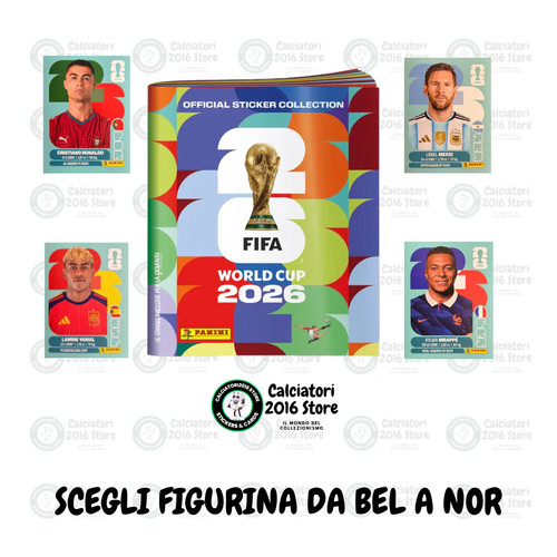 World cup 2026 panini scegli - 2026,