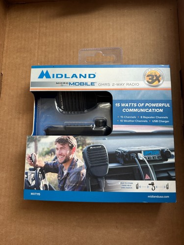 Midland mxt115 15w gmrs - mxt115,