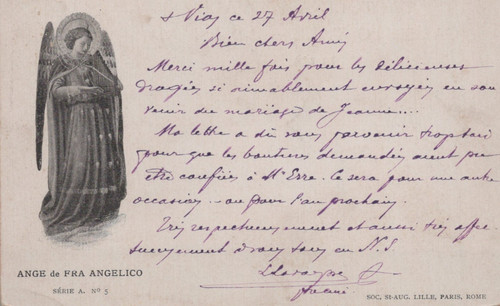 Cartolina tematica religione - tematica,